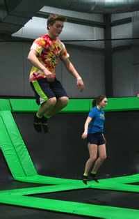 It was initially used to train tumblers and astronauts, and as a training tool to develop and hone acrobatic skills for other sports such as diving, gymnastics and freestyle skiing. How to jump higher on a trampoline: Your highest trampoline jump ever