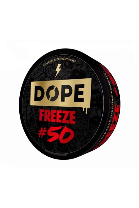 Nicotine Pouches Dope Freeze 50 Πουρα Κουβας Αξεσουάρ πούρου