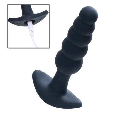 Vedo Black Pearl Vibrating Anal Bead Plug Sex Toys At Adult Empire