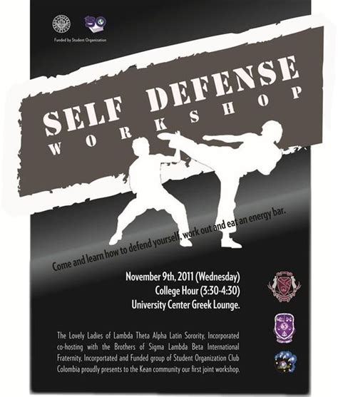 Self Defense Workshop Flyer Work Pinterest Flyers Workshop And