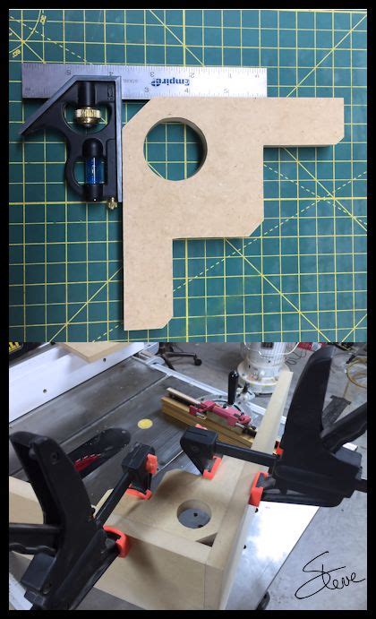 1 x right angle clamp notes: Scrollsaw Workshop: DIY Corner Clamps.