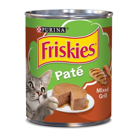 Nov 03, 2020 · brand rating; Friskies Pate Wet Cat Food, Pate Mixed Grill - (12) 13 oz ...