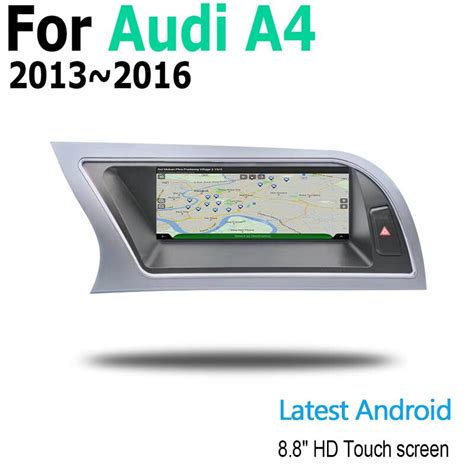 Car Android 12 For Audi A4 8w 20132016 Mmi Touch Screen Multimedia