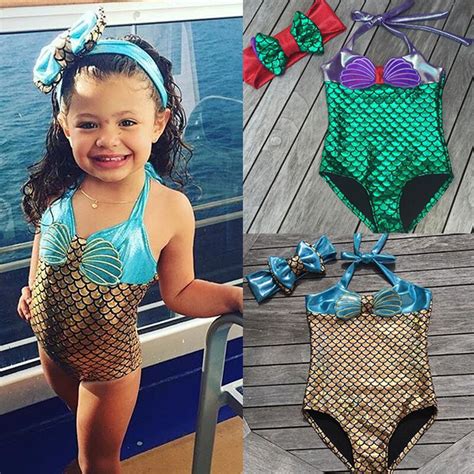If you are heavy weight and looking a plus size bathing suit so check out here the latest collection of best bathing suits for overweight women of the year. Toddler Baby Kids Girls Mermaid Bikini Swimsuit Swimwear ...