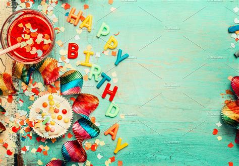 Happy Birthday Greeting Background High Quality Holiday Stock Photos