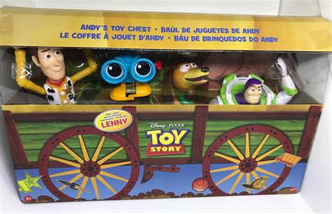 Disney Parks Toy Story Andys Toy Chest 4 Action Figure Toy With Lenny