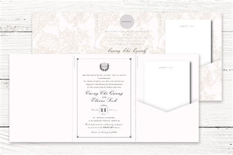 12 Tri Fold Wedding Invitation Templates Psd Free