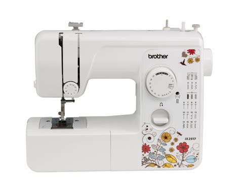 Brother 17 Stitch Sewing Machine W Foot Controller Jx2517 White New