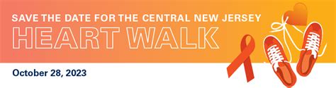 Save The Date October 28 Central New Jersey Heart Walk Penn Medicine