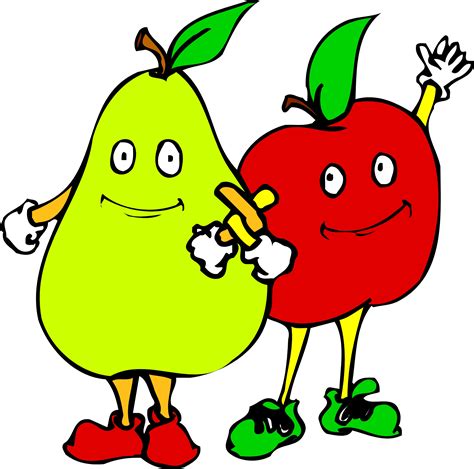 Animated Fruits And Vegetables Clip Art Library