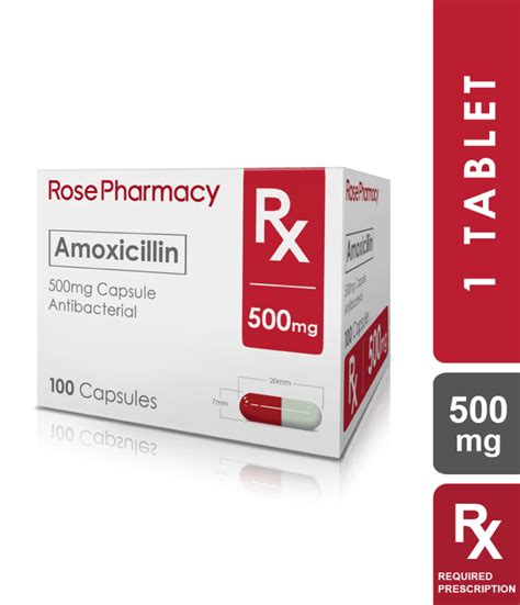 Amoxicillin Mg Capsules Rose Pharmacy Generics Available At Rose Pharmacy