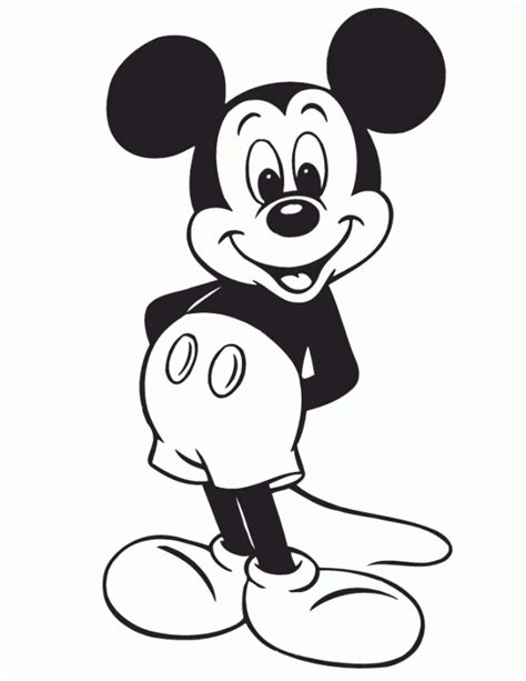 La Casa De Mickey Mouse Para Colorear E Imprimir Acasă Blog