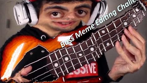 davie504 bass meme editing challenge youtube