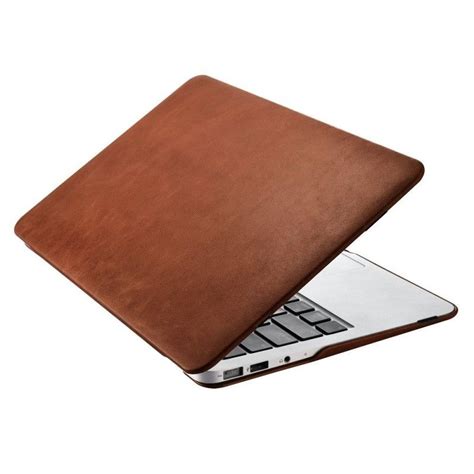 Icarer Retro Genuine Leather Cover For Apple Macbook Air 116 Inch