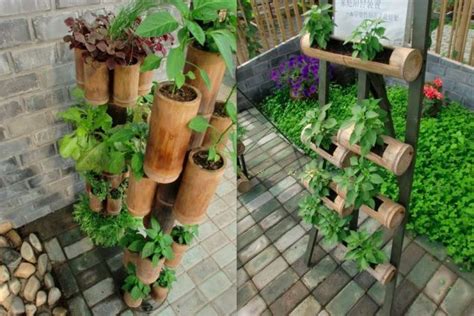 Bamboo poles are also very suitable for your outdoor decorations. 15+ Fantastic DIY Bamboo Creatively For Your Garden
