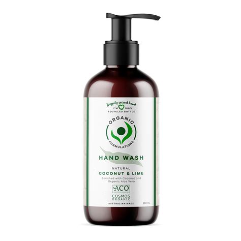 Coconut And Lime Hand Wash Organic Formulations