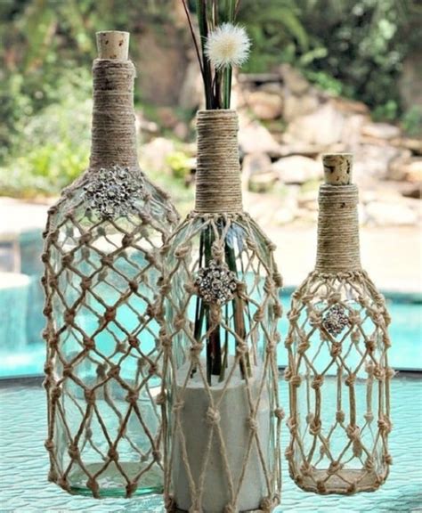15 Stunning Diy Recycled Glass Bottle Projects