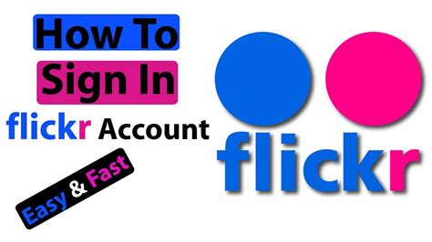 How To Sign In Flickr Account How To Log In Flickr Account Youtube