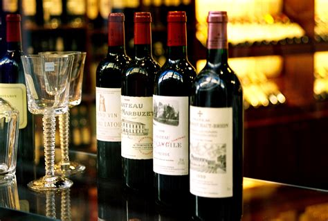 Fileseveral Bordeaux Wines Wikimedia Commons
