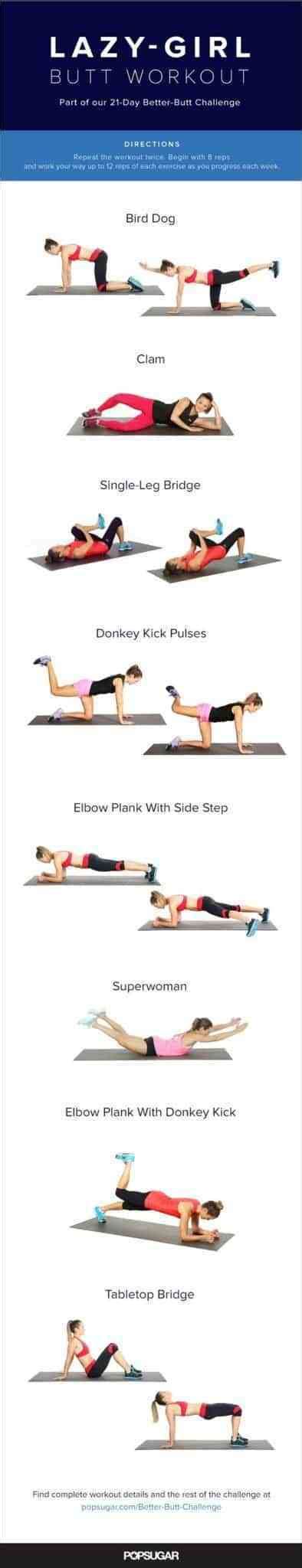 10 Lazy Girl Booty Workouts That You Wish You Knew Sooner