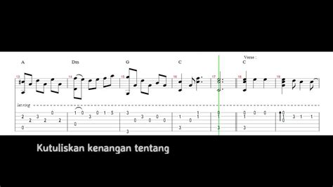 Tab Gitar Surat Cinta Untuk Starla | Ruang Ilmu