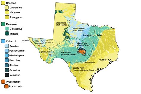 Texas Earth Science Quick Facts — Earthhome