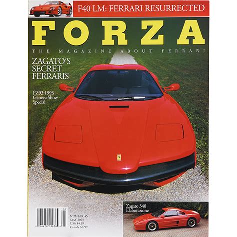 Forza The Magazine About Ferrari No45 イタリア自動車雑貨店 イタリア車のパーツとグッズの