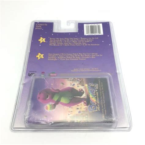 1998 Barneys Great Adventure The Movie Soundtrack Cassette Tape Sealed