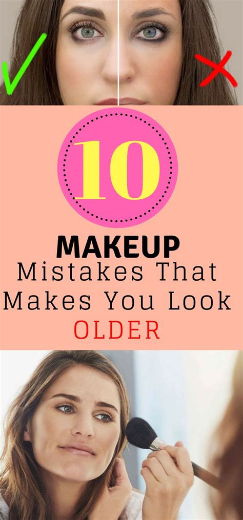 10 Makeup Mistakes That Makes You Look Older Png 700×1 500 Pixels Makeup Mistakes Makeup Tips