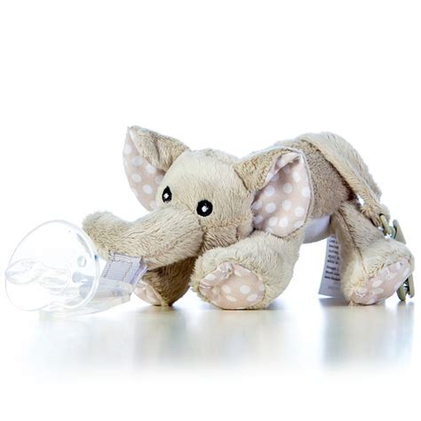 Snuggle Wubbanub Soother Baby Elephant Smyths Toys