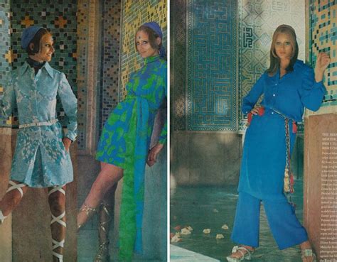 How Iranian Women Dressed In The 1970s Revealed In Old Magazines 70s