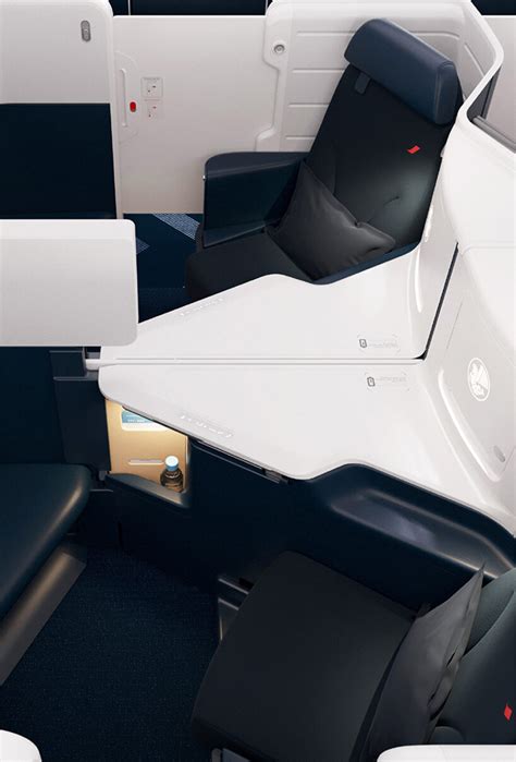 Air France Unveils New Business Seats With Enveloping Curves And