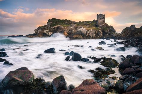 Kinbane Castle North Coast Of Northern Ireland Oc 6000x4000 R