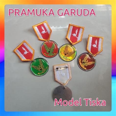 Jual Pramuka Garuda Tanda Harian Model Tiska Shopee Indonesia
