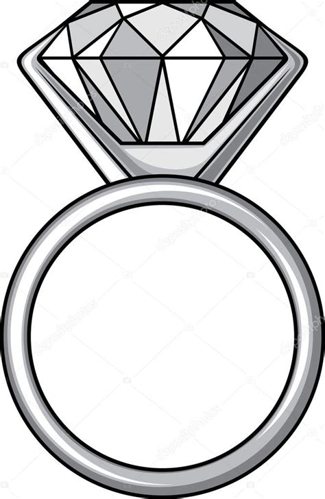 Diamond Ring — Stock Vector © Tribaliumivanka 26762385