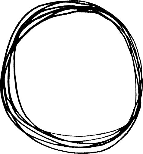 Drawn Circle Png