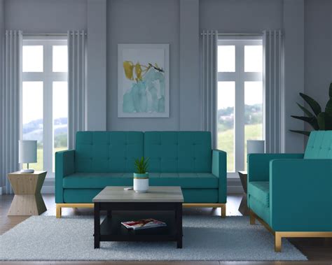 Teal Sofa Grey Walls The Colors That Go With Teal Check Out These