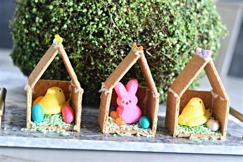 Make These Adorable Easter Peeps Houses Fun Kids Craft