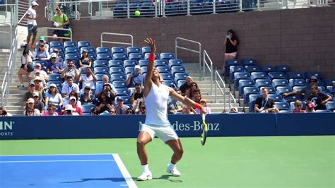Rafael Nadal Serve Slow Motion Atp Tennis Serve Technique Youtube