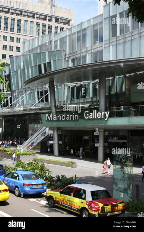 Mandarin Gallery Shopping Mall Orchard Road Singapore Stock Photo Alamy
