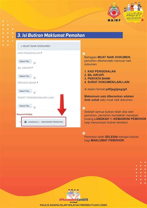 Untuk pendaftaran blt umkm, kementerian koperasi dan umkm hanya bisa dilakukan secara luring atau offline. Cara Memohon Bantuan Zakat Kecemasan MAIWP (Baitulmal ...