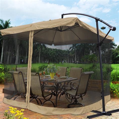 Check spelling or type a new query. 9X9' Square Aluminum Offset Umbrella Patio Outdoor Shade w ...