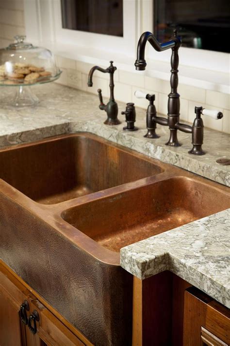 Get free shipping on qualified farmhouse kitchen sinks or buy online pick up in store today in the kitchen department. Copper Farm Sink | Farmhouse faucet, Copper kitchen sink ...