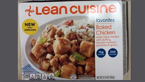 Will your favorite lean cuisine meals help you get leaner or larger? Nestlé recalls Lean Cuisine Baked Chicken due to possible ...