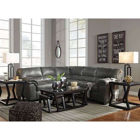Signature Design By Ashley Bladen 12021s1 2 Piece Sectional Standard