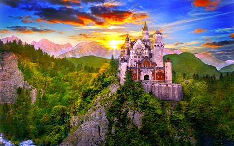 Download Neuschwanstein Castle High Quality And Resolution By