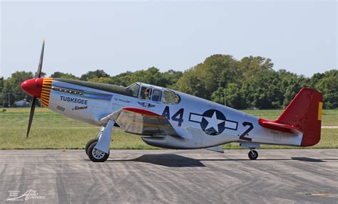 The Aero Experience P 51 Tuskegee Airmen Launches To Washington Dc