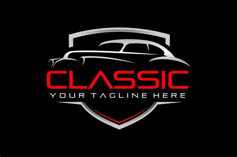 Classic Car Logo Branding And Logo Templates Creative Market