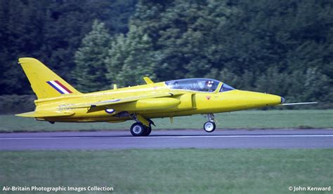 Folland Gnat T1 G Mour Fl596 Yellowjack Group Abpic