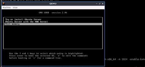 Virtual Machine Running Vms And Virsh Command From Qemu Build From